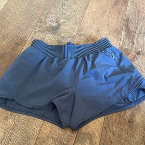 Women's Navy Athletic Shorts